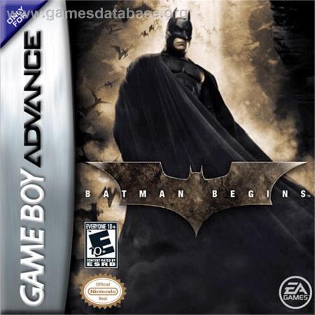 Cover Batman Begins for Game Boy Advance
